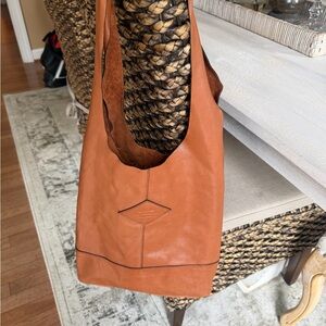 rag & bone tan/Leather Shoulder Bag
